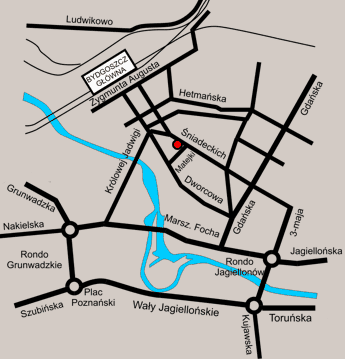 Mapa dojazdu