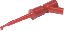 CHWYTAK POMIAROWY KLEPS 2BU RED/CZERWONY/