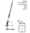 ANTENA SAMOCHODOWA ASP36.01 PRZEWÓD 4.5M MASZT 37.2CM