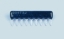DRABINKA REZYSTOROWA RA8X47K 5% 0.1W SIL