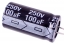 KONDENSATOR 100VF/250V ELEKTROLITYCZNY 105ST 16X30mmxmm