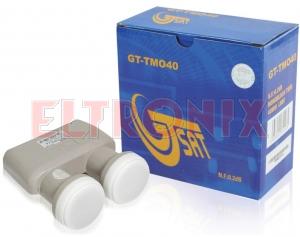 Obraz: KONWERTER LNB MONOBLOCK TWIN GT-TM040 ASTRA-HOTBIRD