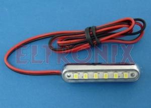 Obraz: LAMPKA LED SMK-6SMD R CZERWONA 12V DC LINIJKA