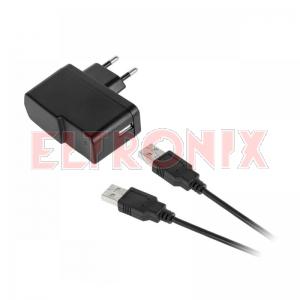 Obraz: ZASILACZ ZSI 5V/3.0A WTYK MICRO USB+ WTYK 2.5/0.7MM