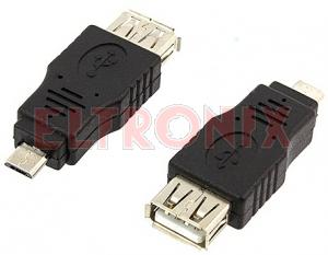 Obraz: PRZEJŚCIE USB GNA/MICRO WTYK USB 5PIN