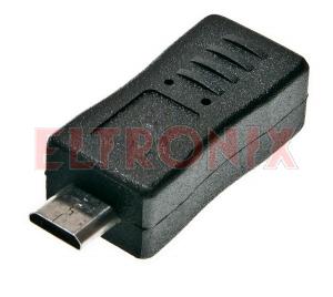 Obraz: PRZEJŚCIE USB GNIAZDO MINI/ WT USB MICRO
