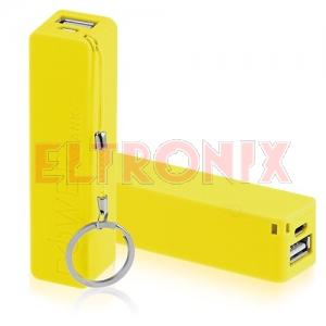 Obraz: POWER BANK PBV6Y 2.2Ah 5V/1A+PRZEJŚCIE IPHONE4,5+MICRO USB