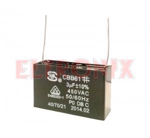 Obraz: KONDENSATOR 3V/450V 5% JY-201 CBB61 38X28X17MM