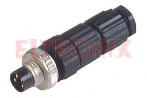 Obraz: WTYK ELST4008V MINI QUICK M8 4PIN IP67 60V/4A HIRSCHMANN