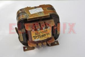 Obraz: TRANSFORMATOR TS80/11 Uwyj:14..8V/3A 2X2.2V/3A 21.6/0.4A 6.4