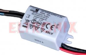 Obraz: ZASILACZ LED 700MA 3W STAŁOPRĄDOWY 2.5V-4.2V MPL-03-700