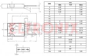 Obraz: DIODA SCHOTKIEGO DSSK60-02A DUODIODA 2x30A 200V W.KATODA