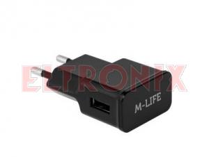 Obraz: ZASILACZ USB 5V/1A ZASILANIE 230V AC ML0950
