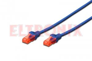 Obraz: PATCH CORD U-UTP KAT6 5M DIGITUS NIEBIESKI