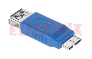 Obraz: PRZEJŚCIE USB3.0 GNA/MICRO WTYK USB 5PIN