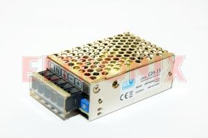 Obraz: ZASILACZ IMPULSOWY ZSI24V/0.63 MODULARNY C24-15 POWERELEKTRO