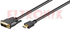 Obraz: PRZEWÓD HDMI WT/DVI WT 5M WENTRONIC 51582