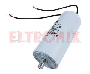 Obraz: KONDENSATOR 30V/450V 10% 40X95MM JYUE ŚRUBA,PRZEWODY ROZRUCH
