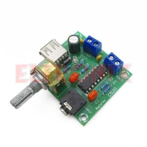 Obraz: MODUŁ WZMACNIACZA AUDIO PM2038 2X5W ZASILANIE:5V USB 007290