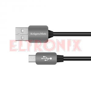 Obraz: PRZEWÓD USB WTA/MICRO USB 1.8M KM0331