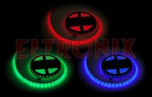 Obraz: TAŚMA LED RGB SILIKON 300X5050 12V 40W IP65 BIAŁE PODŁOŻE