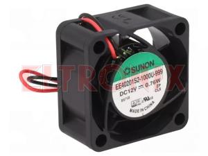 Obraz: WENTYLATOR 12VDC EE40201S2-1000U-999 13.01m3/h 40x40x20mm