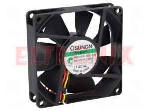 Obraz: WENTYLATOR ME80201V1-000u-G99 80X80X20MM 61.1M3/H 12V VAPO