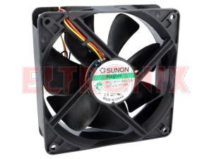 Obraz: WENTYLATOR MEC0381V1-000U-G99 12V DC 120x120x38 234.46M3/H