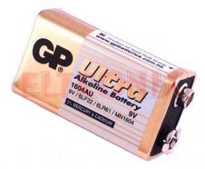 Obraz: BATERIA 6FL22 GP ULTRA ALKALICZNA 9V GP1604AU