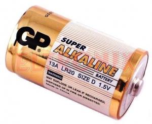 Obraz: BATERIA LR20 GP SUPER ALKALINE