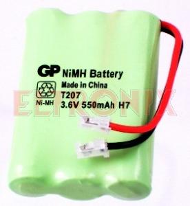 Obraz: AKUMULATOR 3.6V 550mAh T207 NI-MH