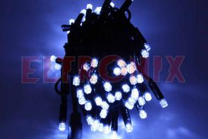 Obraz: LAMPKI CHOINKOWE 80LED BIAŁE 4.8W ZEWNĘTRZNE Z GNIAZDEM