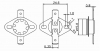 Obraz: TERMOSTAT KSD301 250/115/10A/H 115ST 250V 10A POZIOMY