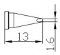 Obraz: GROT 661 STOŻEK ŚCIETY 1.6MM