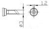 Obraz: GROT 666 NÓŻ 3MM DO SMD DO STACJI LF2000/LF8800/LF853D