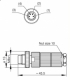 Obraz: WTYK ELST4008V MINI QUICK M8 4PIN IP67 60V/4A HIRSCHMANN