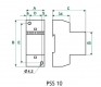 Obraz: TRANSFORMATOR PSS10 230/24V NA SZYNĘ