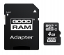 Obraz: KARTA PAMIĘCI MicroSDHC 4GB + ADAPTER SD GOODRAM