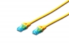 PATCH CORD U/UTP5E 1M DIGITUS ŻÓŁTY AK-1512-010/Y CAT5E