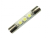 DIODA LED 6X31-3SMD-W BIAŁA 12VDC