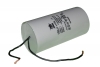 KONDENSATOR 150VF/450V JY107 65X130MM PRZEWODY,ŚRUBA
