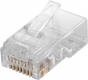 WTYK TPLUG 8P/8C RJ45 RW OKRĄGŁY DRUT