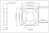 Obraz: WENTYLATOR BT220 12025B2HL MAXAIR 220-240VAC 19W 0.09A Ł.KUL