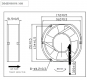 Obraz: WENTYLATOR BT220 15050B2HL MAXAIR 220-240VAC 34W 0.22A Ł.KUL