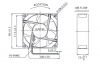 Obraz: WENTYLATOR EF80252B2-1000U-A99 24VDC 62.86m3/h 30dBa