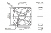 Obraz: WENTYLATOR EE92252B1-0000-A99 24VDC 2W SUNON KULKOWE