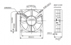 Obraz: WENTYLATOR EF60202B1-000U-G99 60X60X20MM 24VDC 39.07m3/h