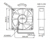 Obraz: WENTYLATOR ME80201V1-000u-A99 80X80X20MM 61M3/H 12VDC VAPO