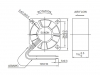 Obraz: WENTYLATOR MF30151V1-1000U-G99 30X30X15MM  12VDC VAPO