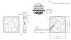 Obraz: WENTYLATOR RDH1225B 120X25MMXMM ŁOŻYSKO KULKOWE 12VDC/0.4A